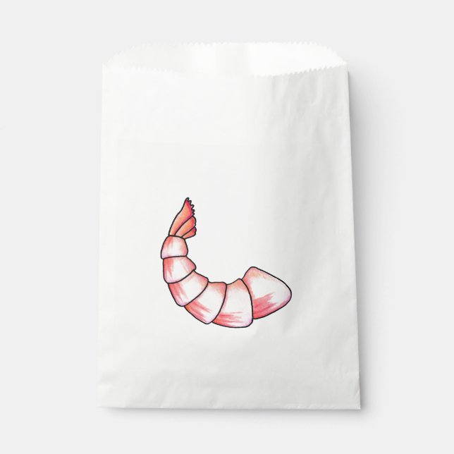 Shrimp tail favour bags (Front)