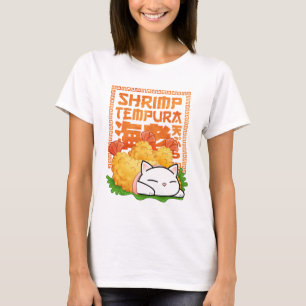 Shrimp Tempura Cat T-Shirt