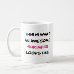 shrimper, awesome coffee mug