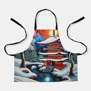 Shrine in winter 1 apron