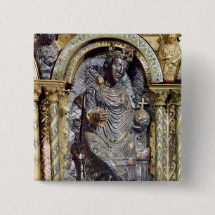 Shrine of Emperor Charlemagne 15 Cm Square Badge
