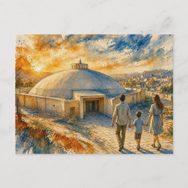 Shrine of the Book,  Postcard (Front)