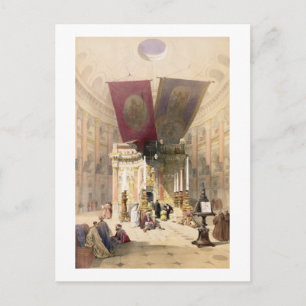 Shrine of the Holy Sepulchre, April 10th 1839, pla Postcard