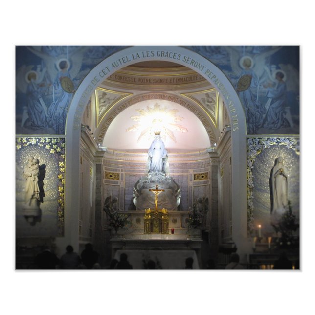 Shrine of the Miraculous Medal: Paris, France Photo Print (Front)