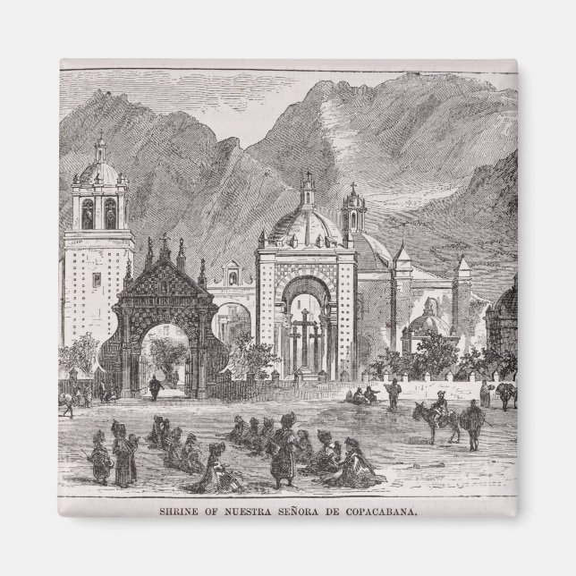 Shrine of the Nuestra Senora de Copacabana Magnet (Front)