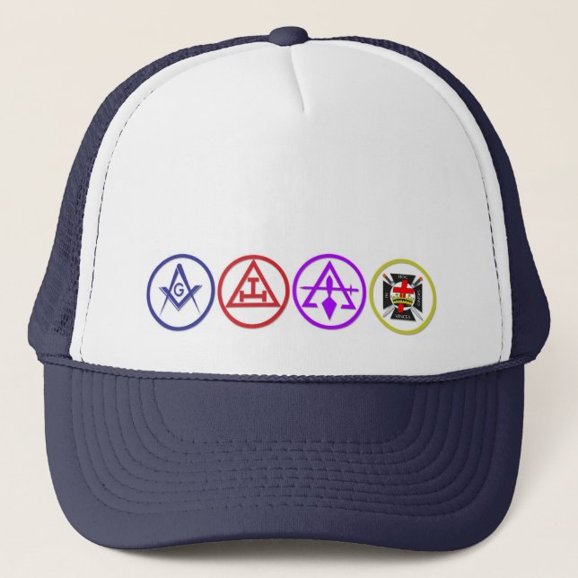 Shriners and Friends Trucker Hat (Front)