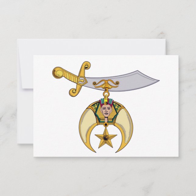 Shriners Announcement (Front)