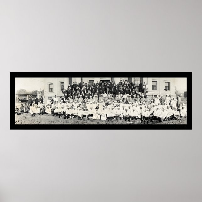 Shriners Ceremonial Photo 1920 Poster (Front)