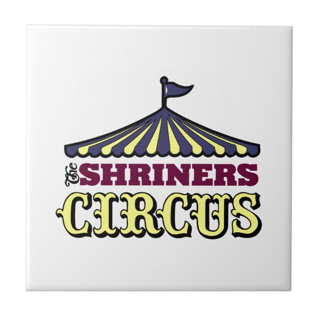 Shriners Circus Tile (Front)