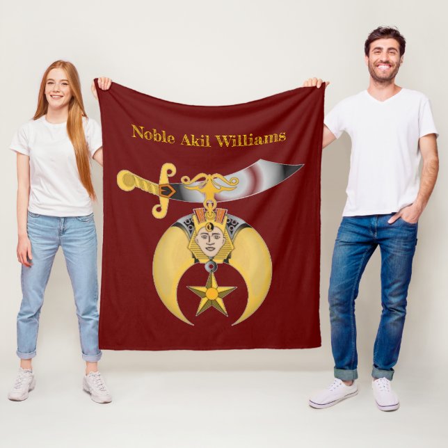 Shriners  fleece blanket (In Situ)