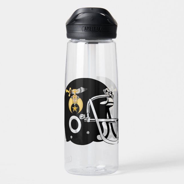 Shriners Football Water Bottle (Back)