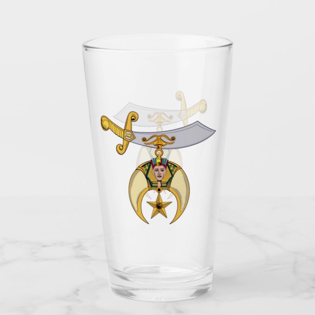 SHRINERS GLASS (Front)