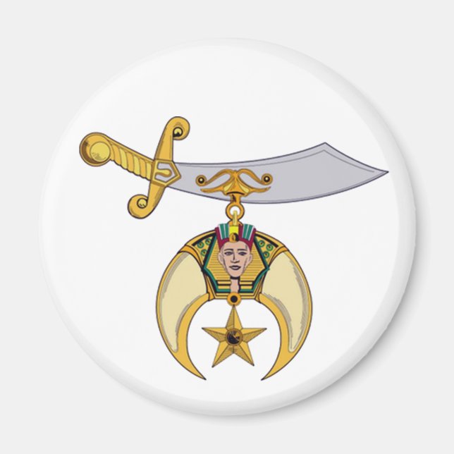 SHRINERS MAGNET (Front)