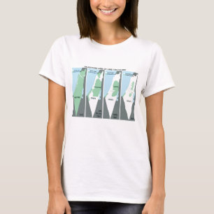 Shrinking Map of Palestine T-Shirt