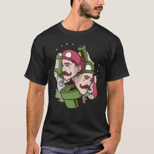 Shroom Dudes Psychadelic Tripping Legalise Magic M T-Shirt