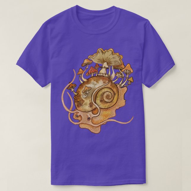 Shroom Snail  T-Shirt (Design Front)