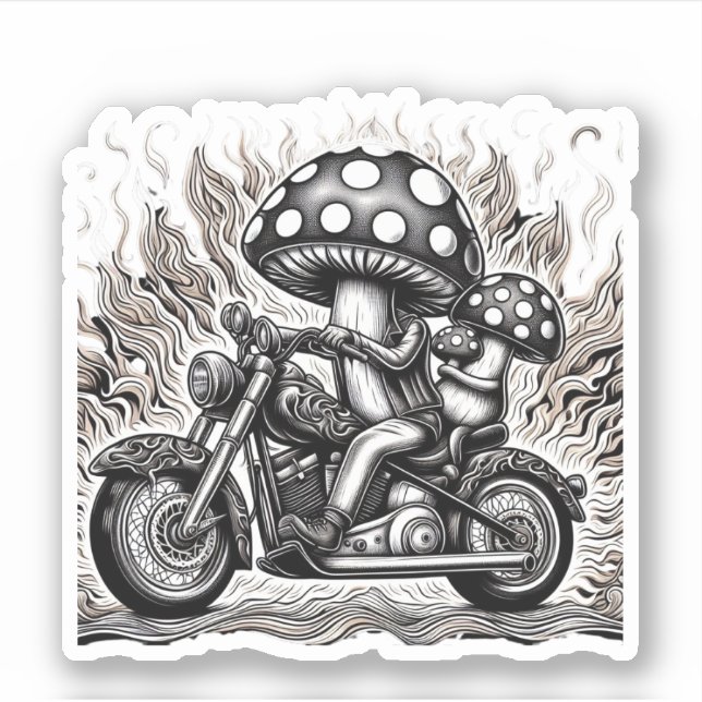 Shroomed Skeleton Cruise (Front)