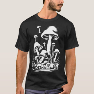 Shrooming Mushrooming Mycology Hunter Fungi Mushr T-Shirt
