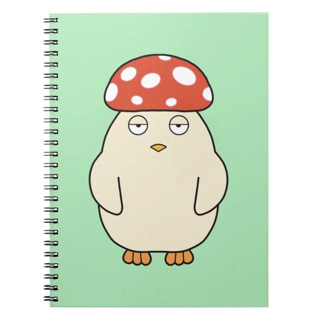 Shroompey Chick Notebook (Front)