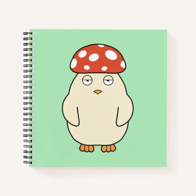 Shroompey Chick Notebook (Front)