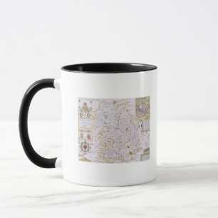 Shropshyre, engraved by Jodocus Hondius Mug