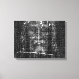 Shroud Of Turin Canvas Print