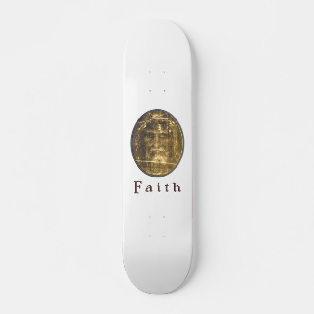 Shroud of Turin cloth Skateboard (Front)
