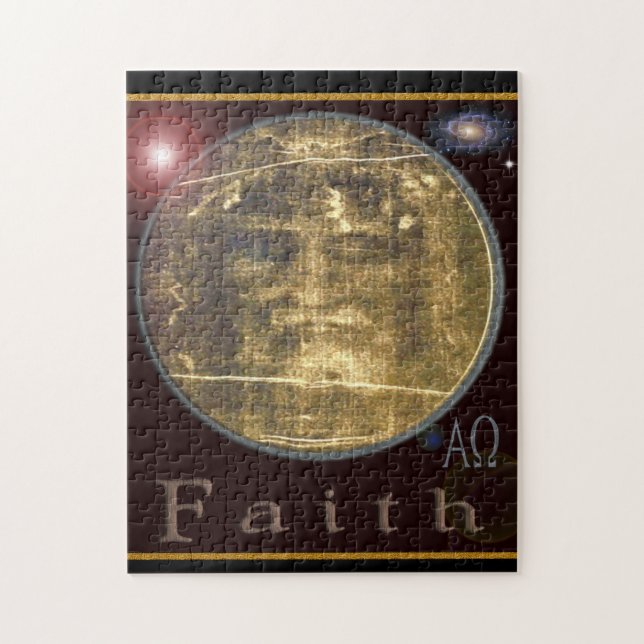 Shroud Of Turin Jigsaw Puzzle (Vertical)