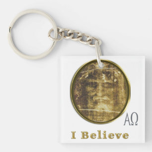 Shroud of Turin Key Ring