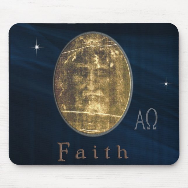 Shroud of Turin mousepad (Front)