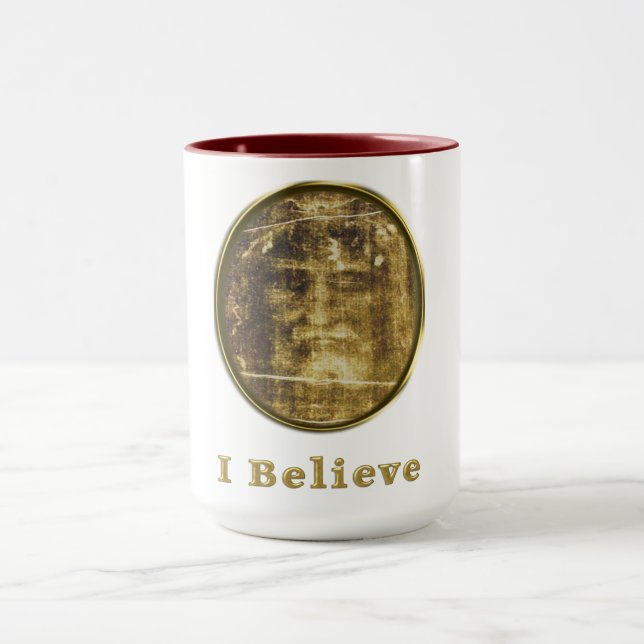 Shroud of Turin Mug (Center)