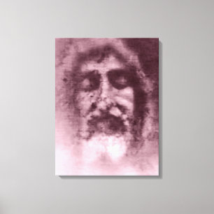 Shroud of Turin: the Face of God, Jesus Christ Canvas Print