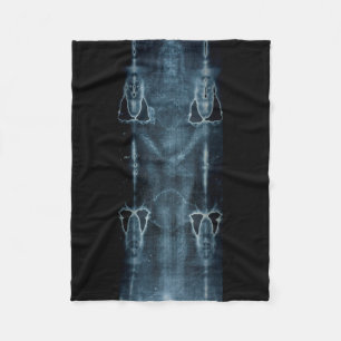 Shroud of Turin (Turin Shroud) Jesus Christ Fleece Blanket