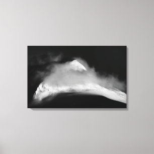 Shrouded Baird Peak Canvas Print