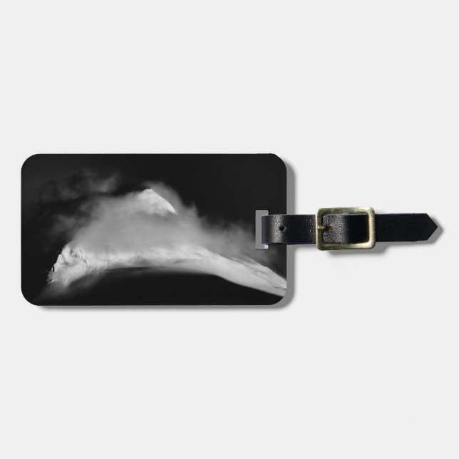 Shrouded Baird Peak Luggage Tag (Front Horizontal)