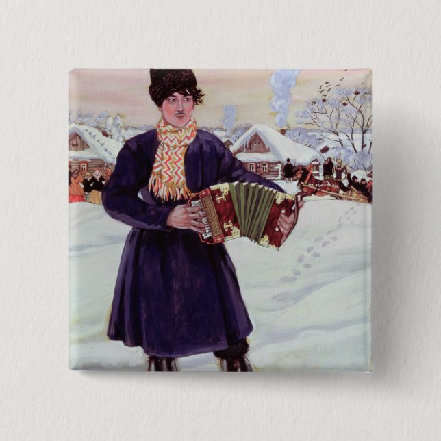 Shrove-tide, 1916 15 cm square badge (Front)