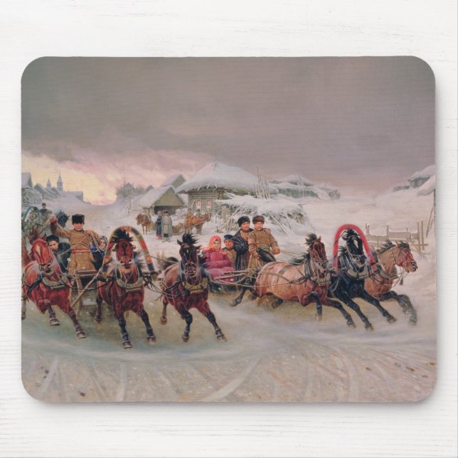 Shrovetide, 1889 mouse pad (Front)