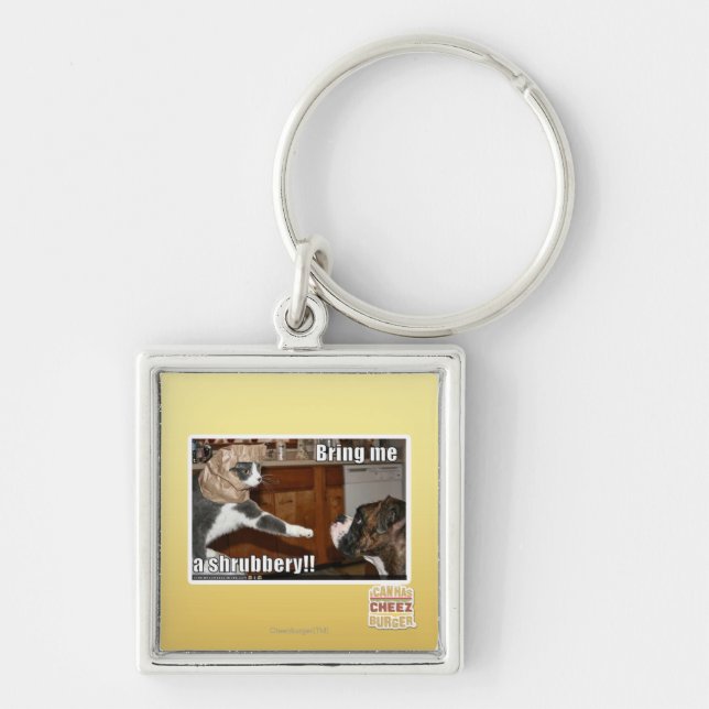 Shrubbery Key Ring (Front)