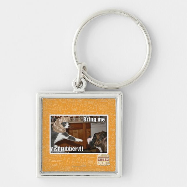 Shrubbery Key Ring (Front)