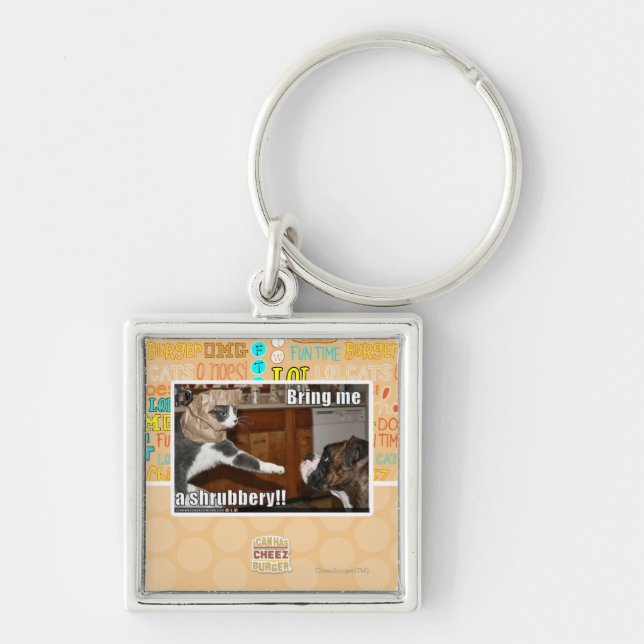 Shrubbery Key Ring (Front)