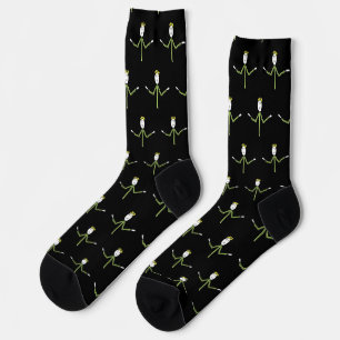 Shruggie Stickman Socks