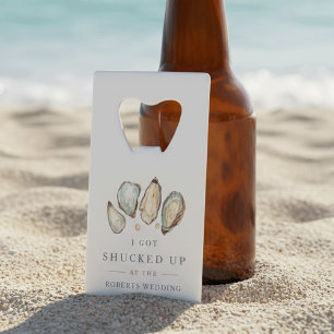Shucked Up   Coastal Oyster Wedding Favour