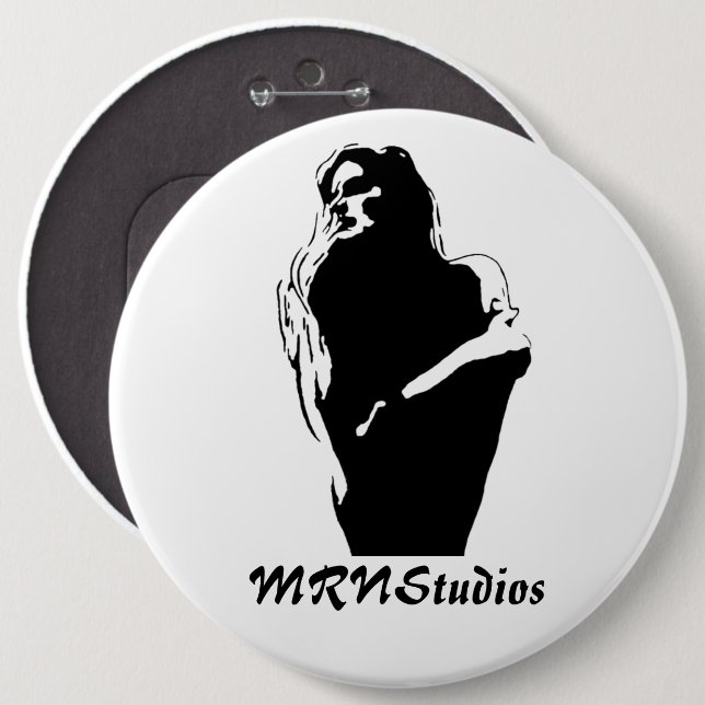 Shudders 6 Cm Round Badge (Front & Back)