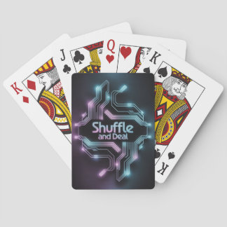Shuffle And Deal Playing Cards