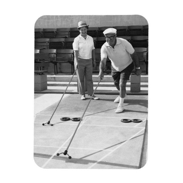Shuffleboard Magnet (Vertical)