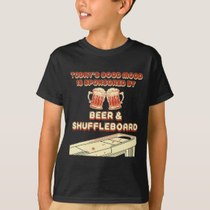 Shuffleboard Player Beer  T-Shirt