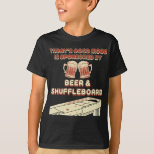 Shuffleboard Player Beer  T-Shirt