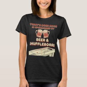 Shuffleboard Player Beer T Shirt 