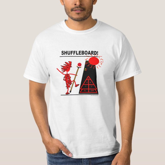 Shuffleboard! T-Shirt (Front)