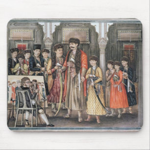 Shuja ud-daula, Nawab of Oudh and his Ten Mouse Pad